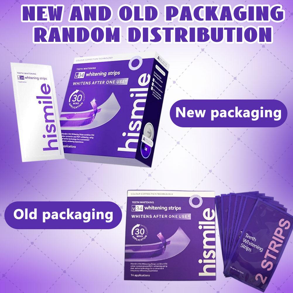 Teeth Whitening Foam - V34 Whitening Toothpaste In Purple Bottle