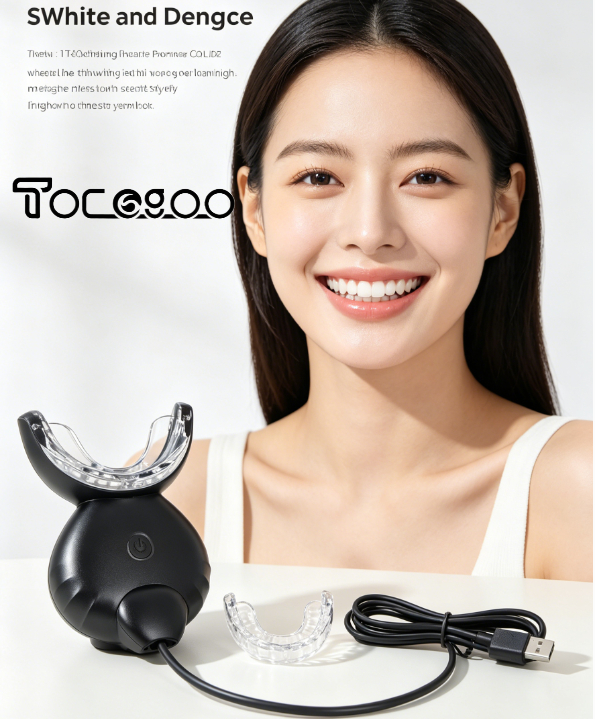 Teeth Whitening Home Kit - Blue LED Light Teeth Whitening Kit: