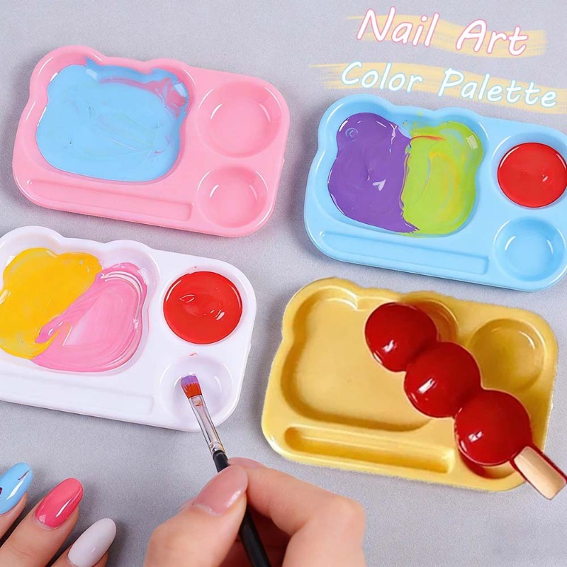 Teeth Whitening Gel For Trays - Cartoon Color Palette Nail Art Mixing