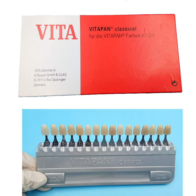 Teeth Whitening Shade Guide - VITA 16 Colors Teeth Shade Guide