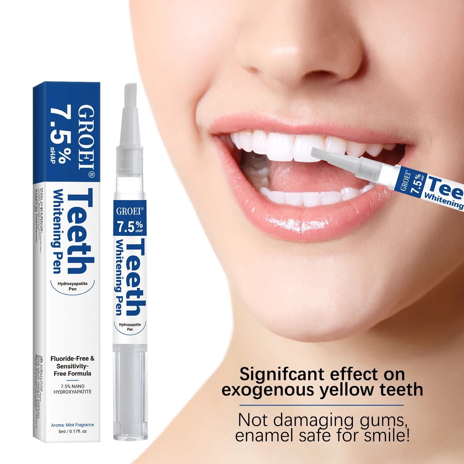 Hydroxyapatite Tooth Whitening - Teeth Whitening Foam ulasan dan harga