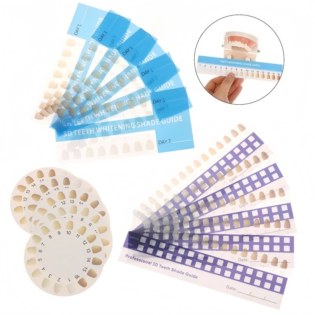10pcs Dental Color Shade Compa - Teeth Whitening Shade Guide ulasan dan harga