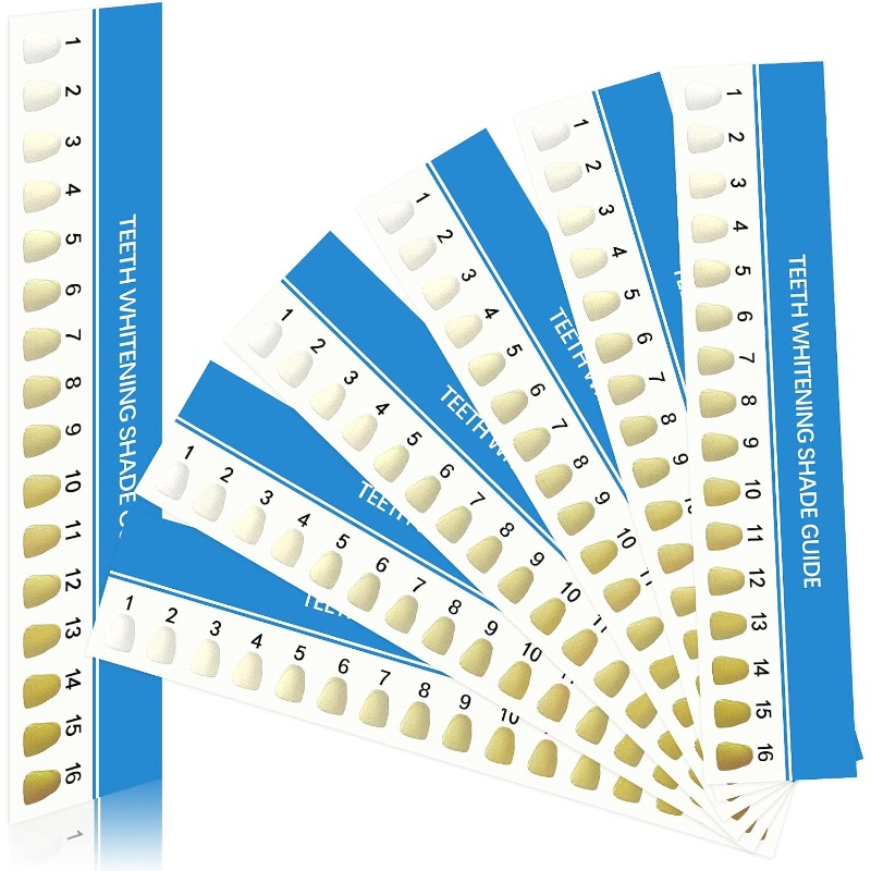 10pcs Dental Color Shade Compa - Teeth Whitening Shade Guide ulasan dan harga