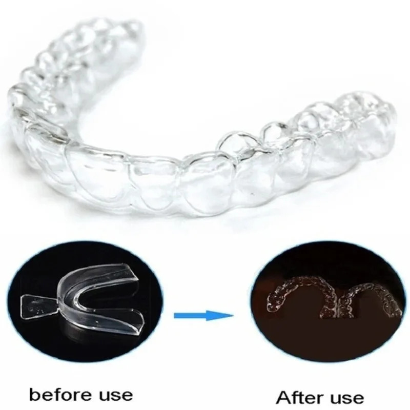 1/3/6pairs Silicone Mouth Guar - Teeth Whitening Gel For Trays ulasan dan harga