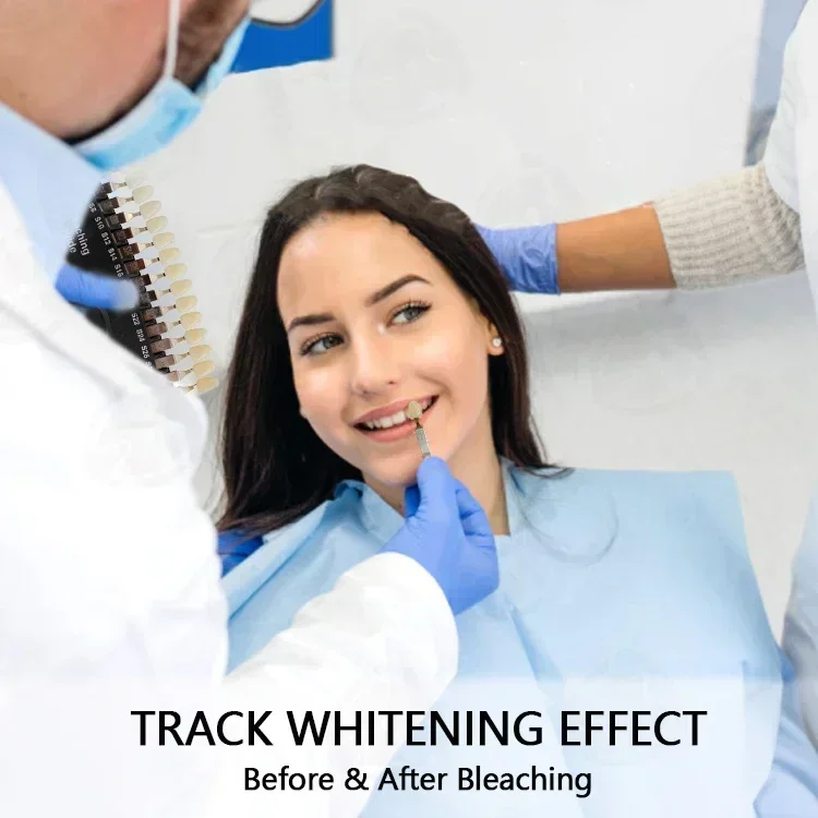 Professional Teeths Whitenings - Teeth Whitening Shade Guide ulasan dan harga