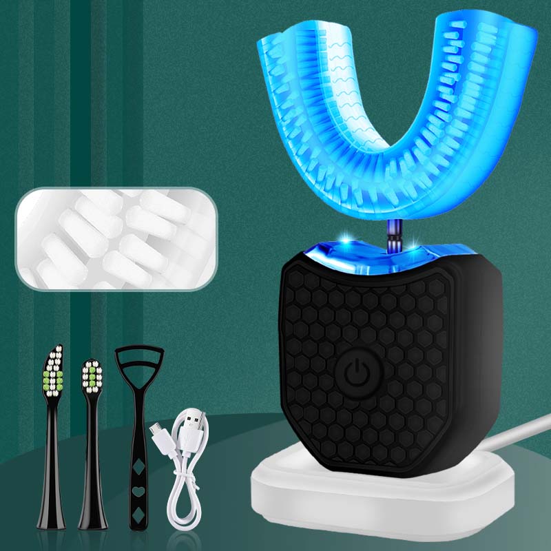 New U-Shaped Electric Toothbru - Teeth Whitening Home Kit ulasan dan harga