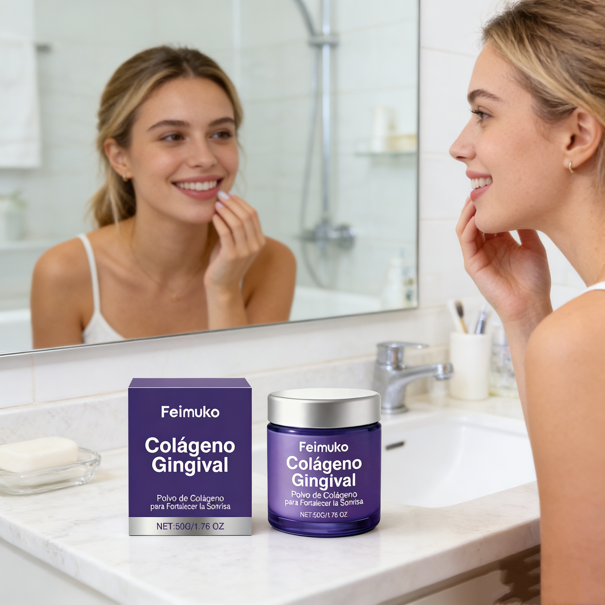 Collagen Teeth Cleaning Powder - Teeth Whitening Ingredients ulasan dan harga