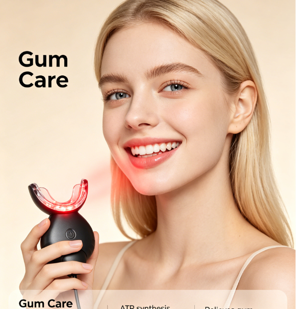 Blue LED Light Teeth Whitening - Teeth Whitening Home Kit ulasan dan harga