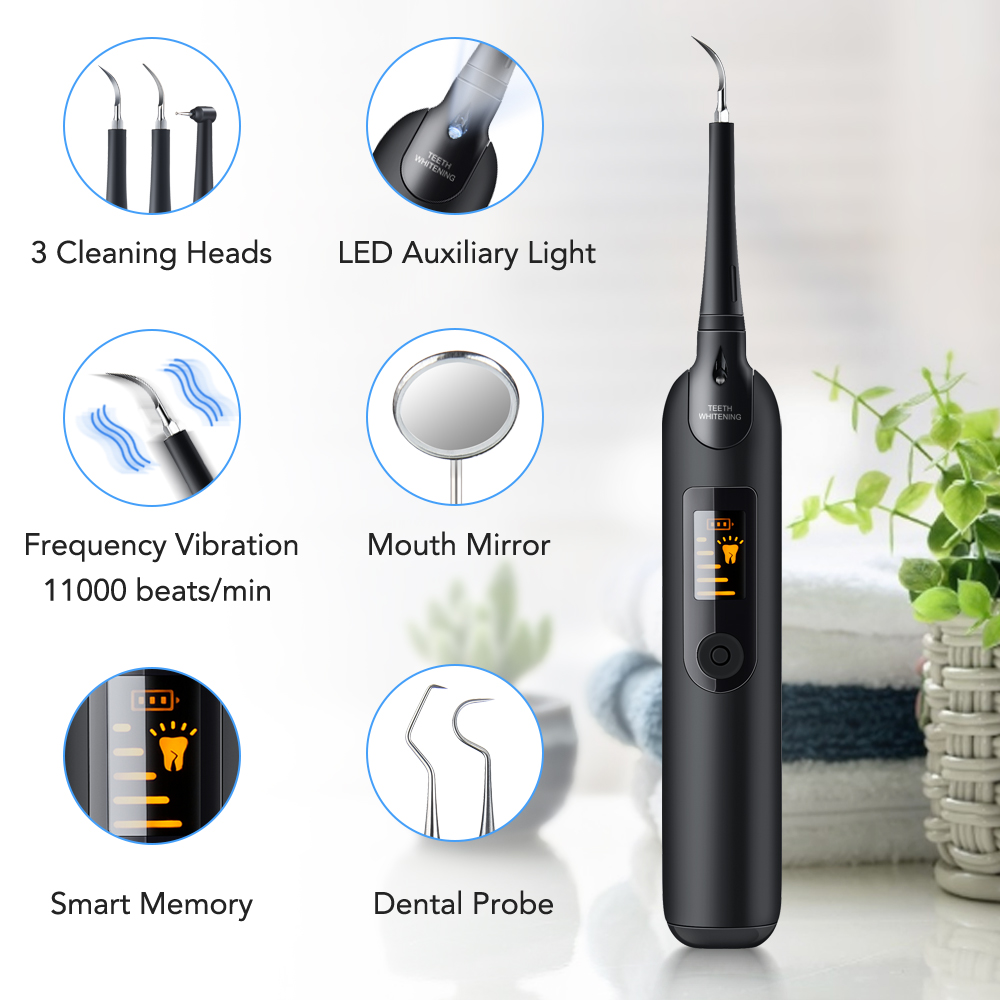 Teeth Tartar Remover Electric  - Teeth Whitening Home Kit ulasan dan harga