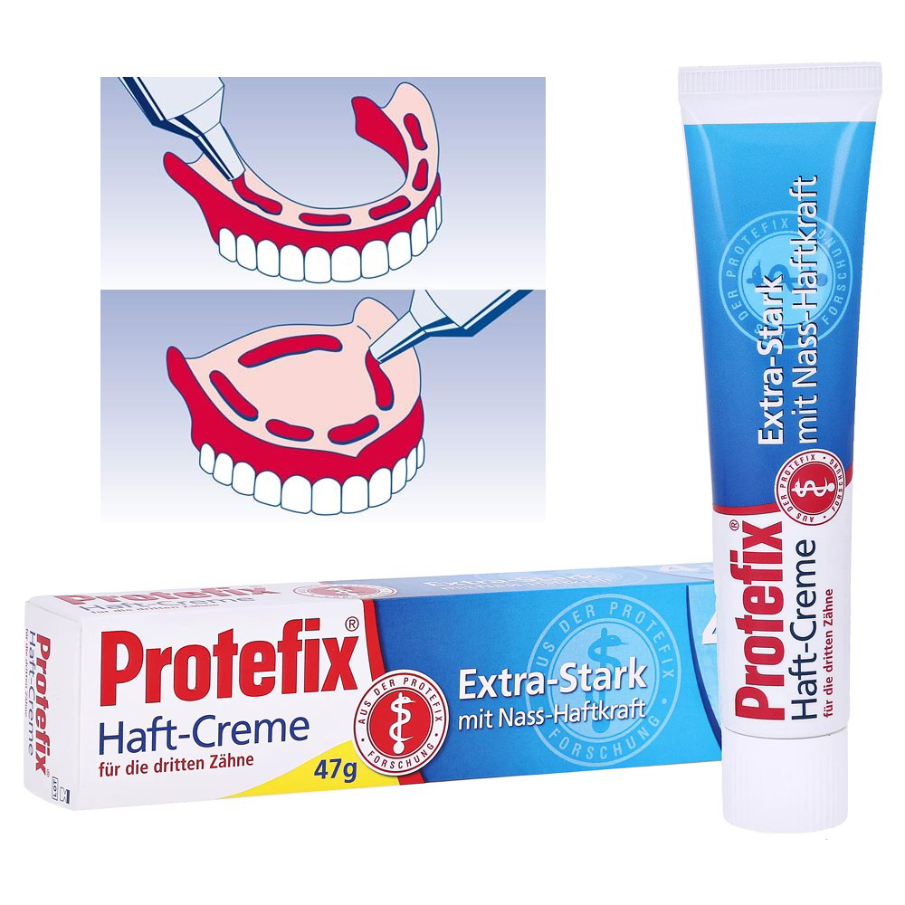 Protefix Adhesive Cream For De - Teeth Whitening Ingredients ulasan dan harga