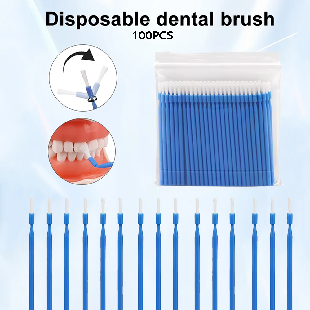 100Pcs Dental Disposable Micro - Whitening Teeth Dentist ulasan dan harga