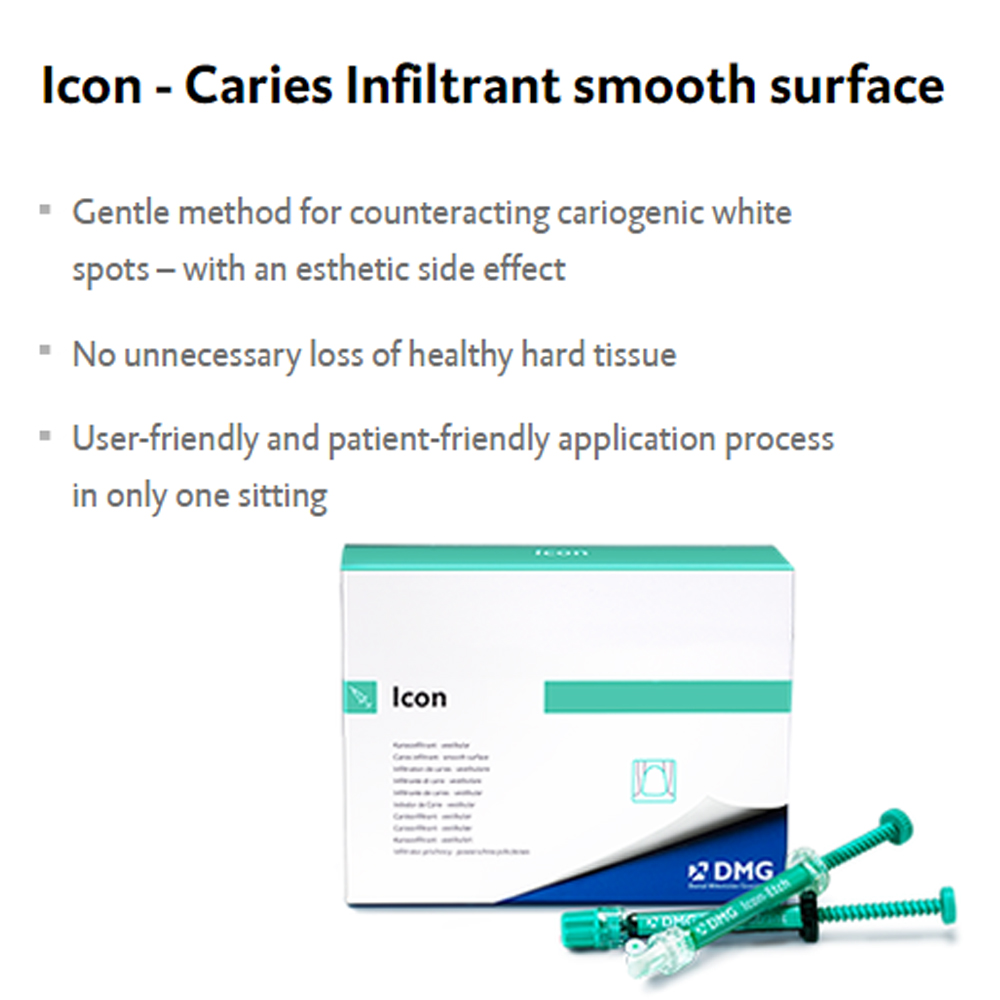 Icon DMG Dental Caries Infiltr - Teeth Whitening Foam ulasan dan harga