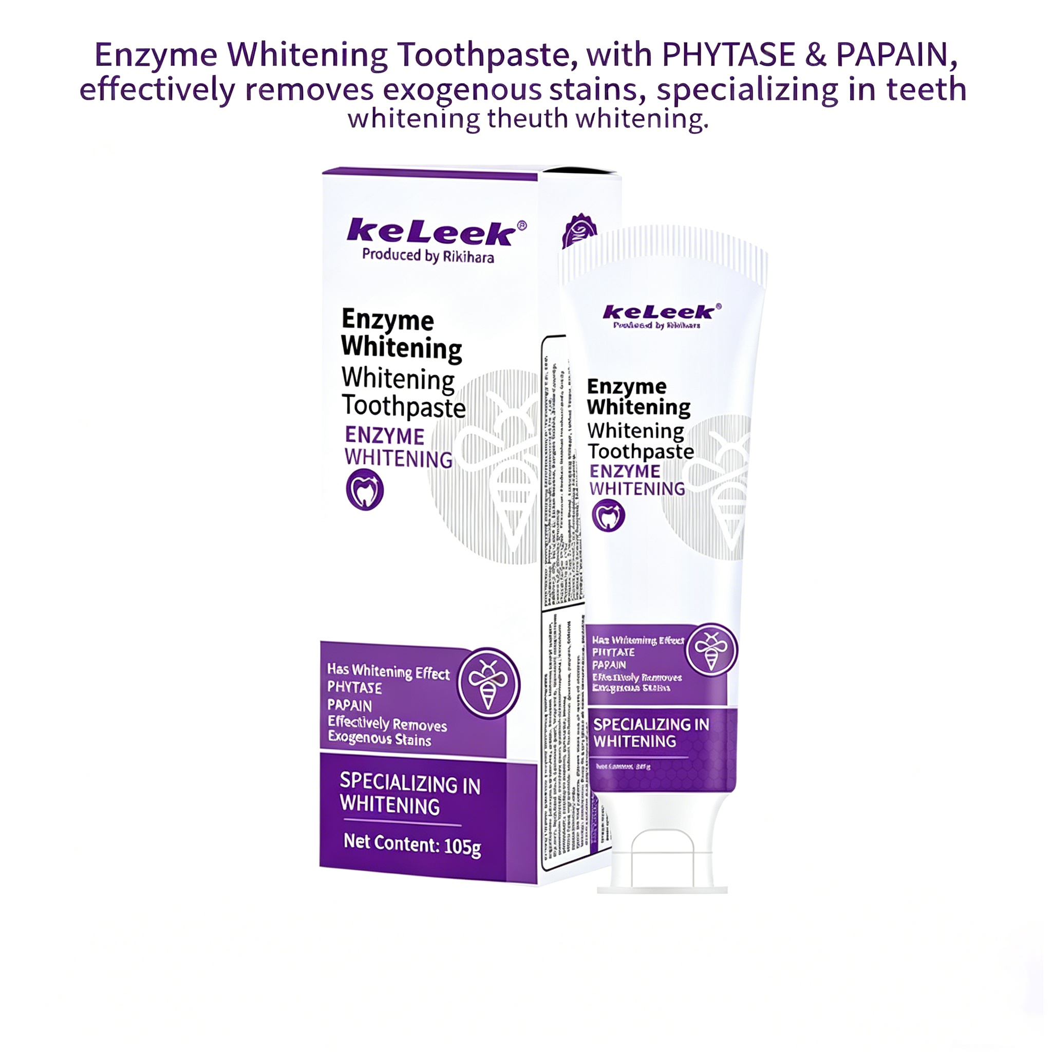 KeLeek Enzyme Whitening Toothp - Teeth Whitening Enzymes ulasan dan harga