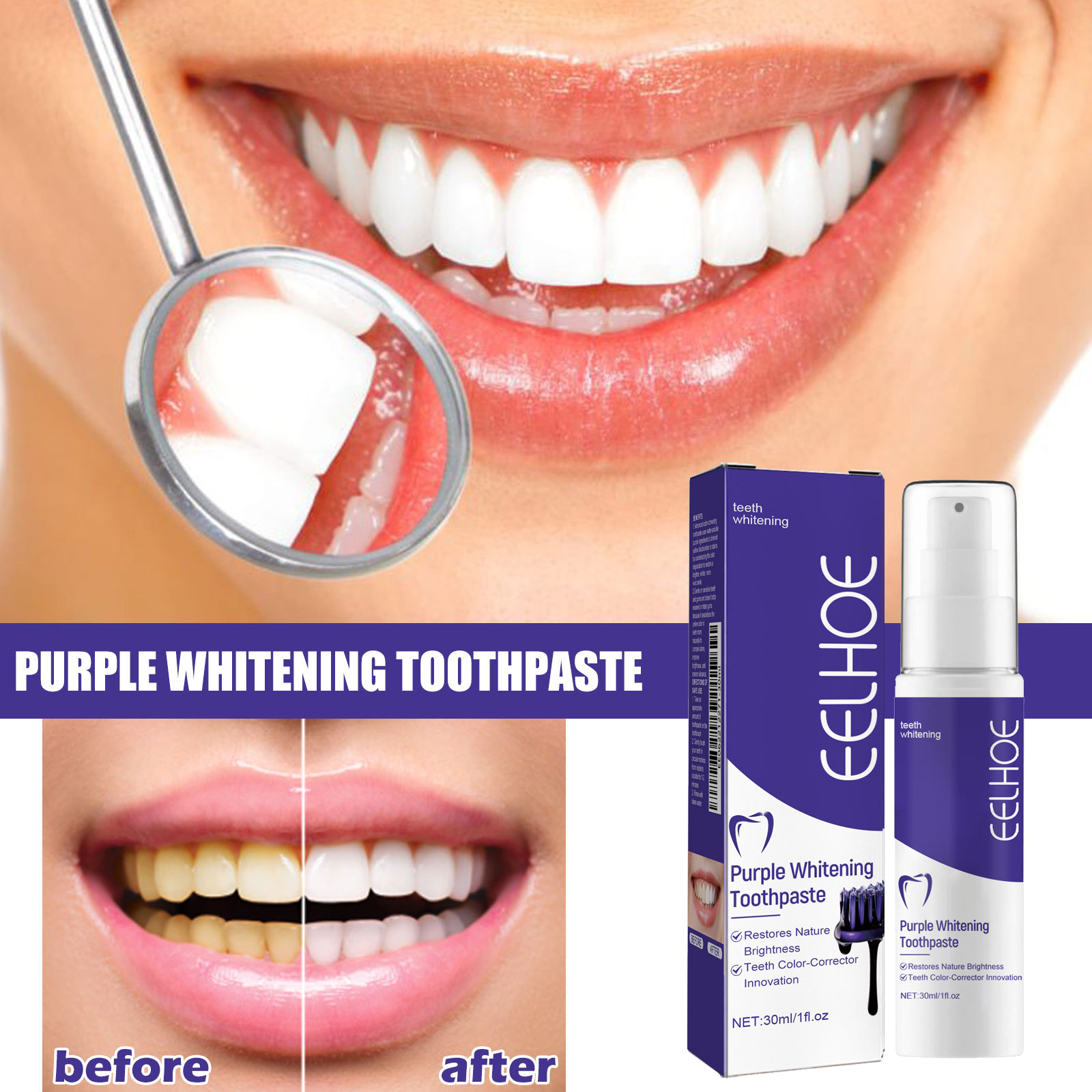 Teeth Cleansing Whitening Toot - Teeth Whitening In Korea ulasan dan harga