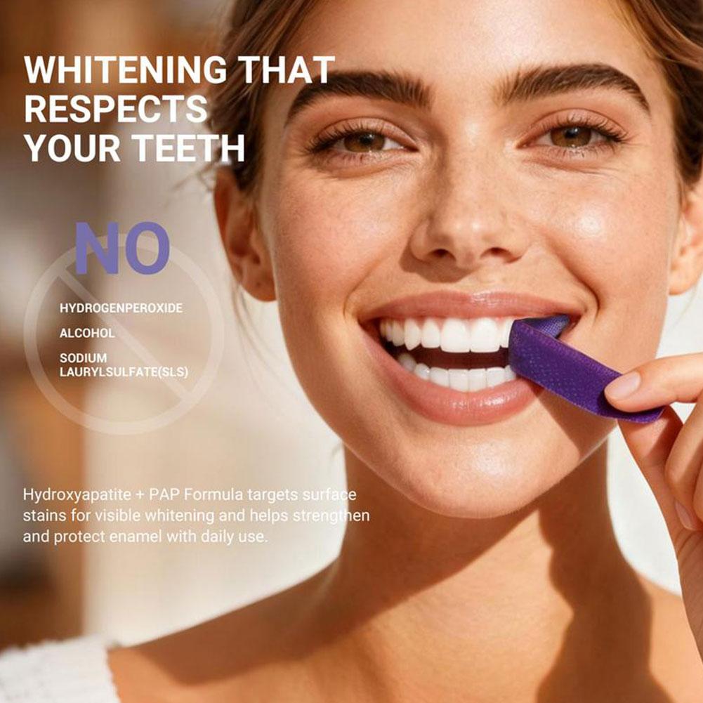 Purple Teeth Whitening Strip N - Teeth Whitening Home Kit ulasan dan harga