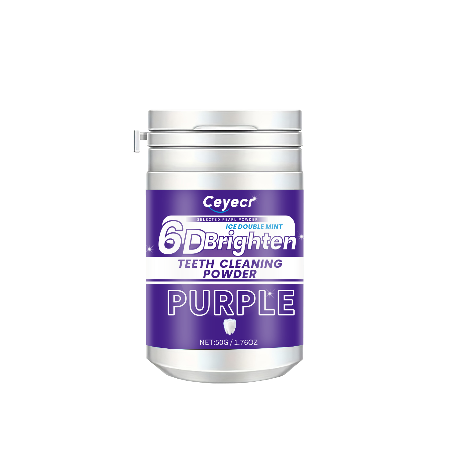 6D WHITE purple Hydroxyapatite - Teeth Whitening Ingredients ulasan dan harga