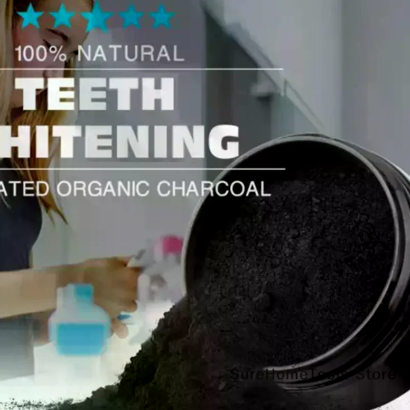 Bamboo Charcoal Powder For Tee - Teeth Whitening Ingredients ulasan dan harga