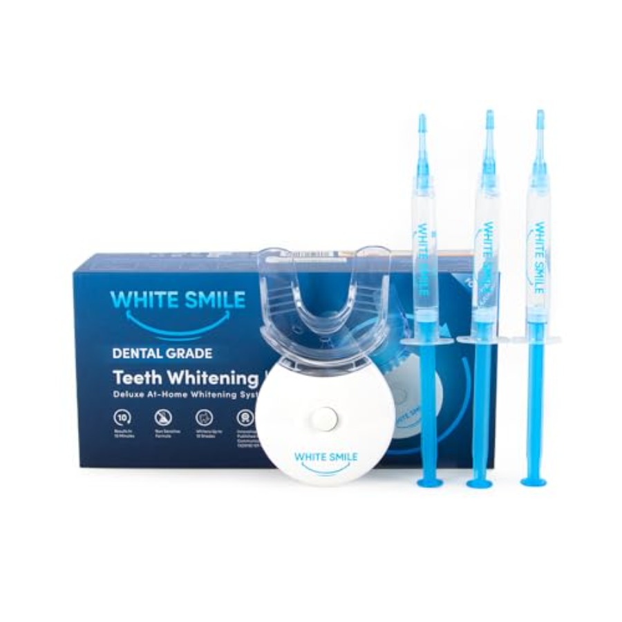 WHITE SMILE Teeth Whitening Ki - Teeth Whitening Home Kit ulasan dan harga