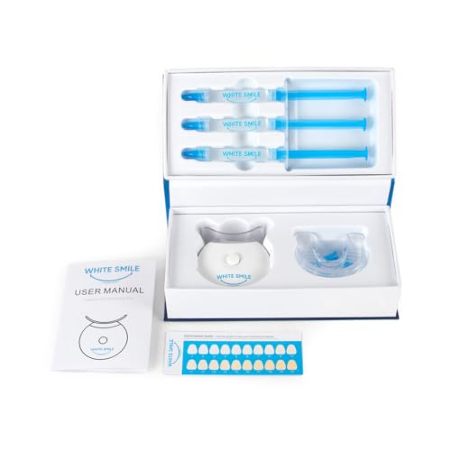 WHITE SMILE Teeth Whitening Ki - Teeth Whitening Home Kit ulasan dan harga