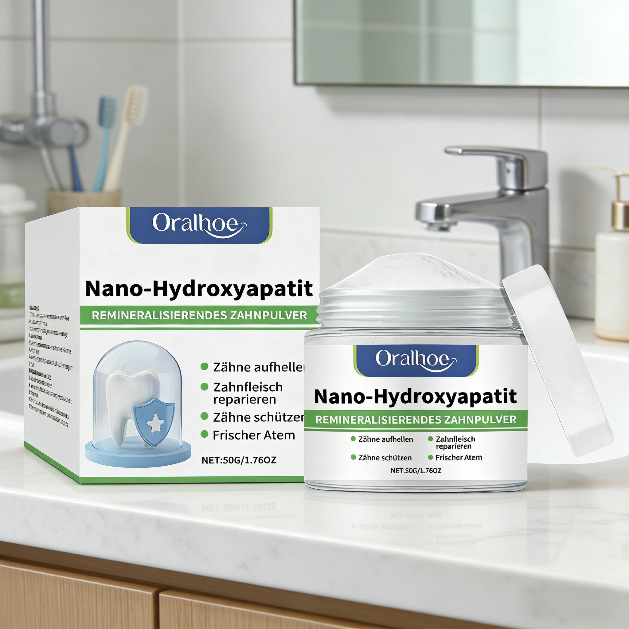 Oralhoe Whitening Tooth Powder - Teeth Whitening Ingredients ulasan dan harga