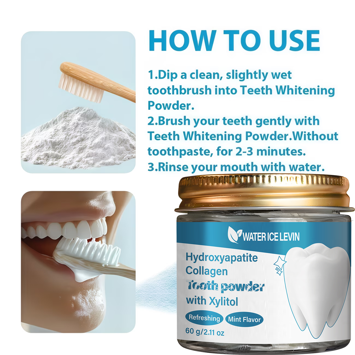 Multi Natural Ingredient Tooth - Teeth Whitening Ingredients ulasan dan harga