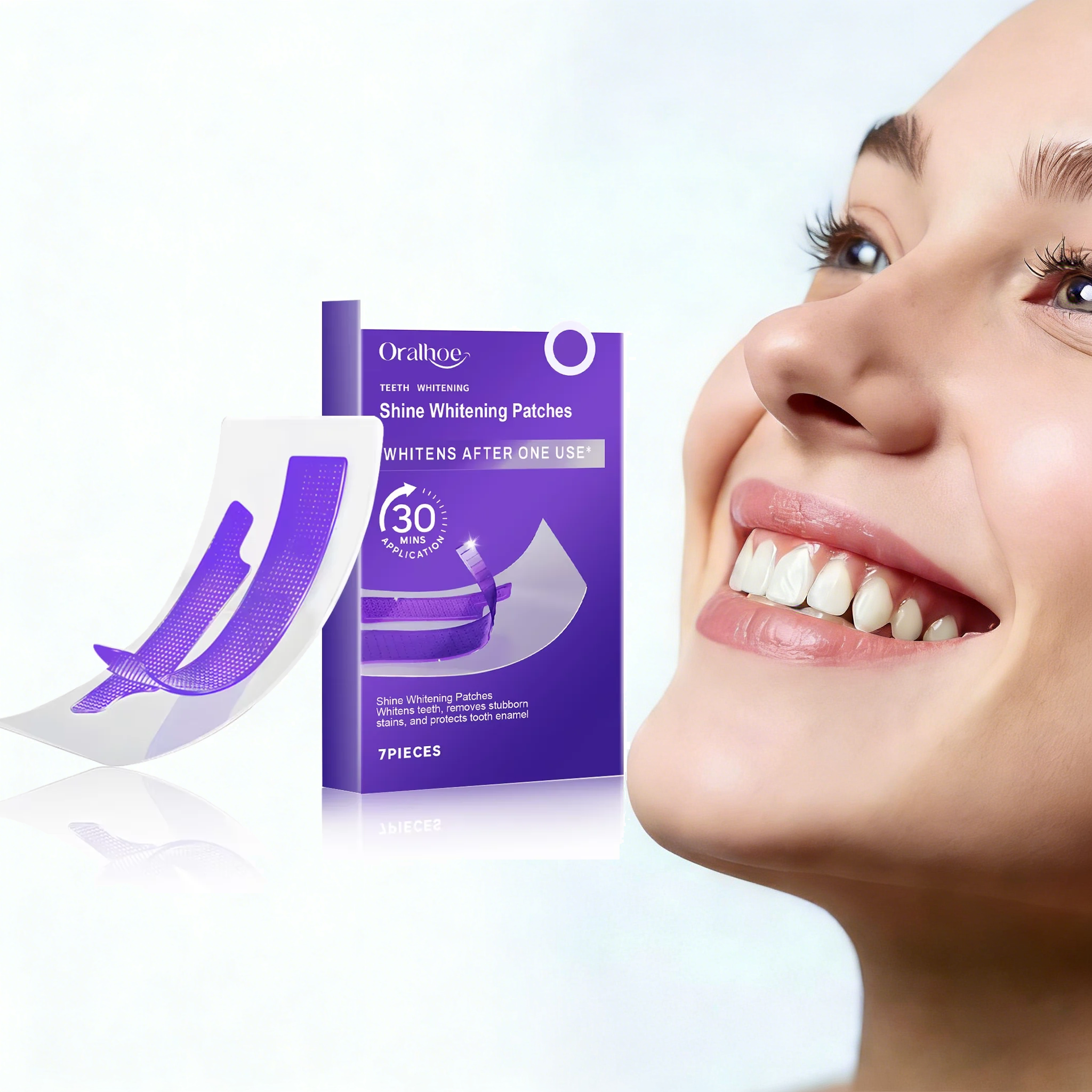 Purple Teeth Whitening Strips  - Whitening Teeth Dentist ulasan dan harga