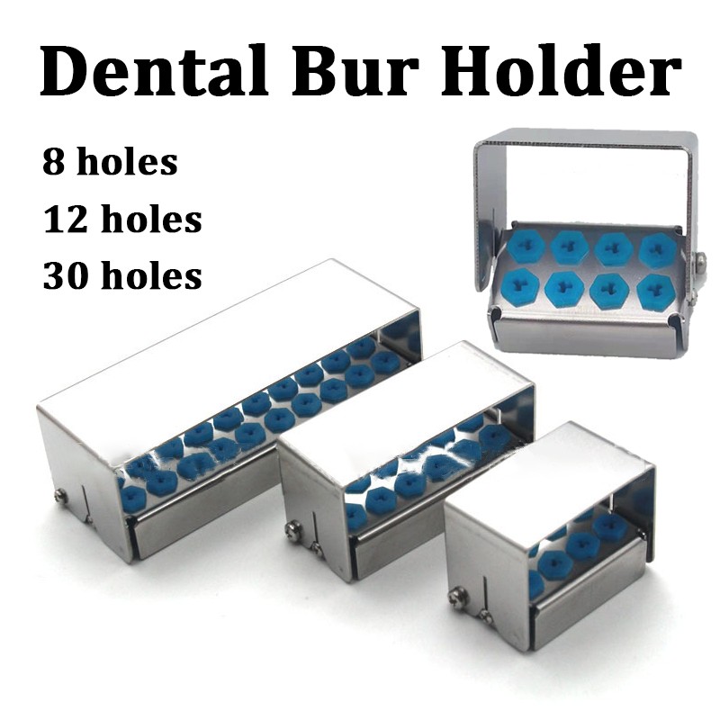 8/12/30 Holes Dental Bur Holde - Teeth Whitening Gel For Trays ulasan dan harga