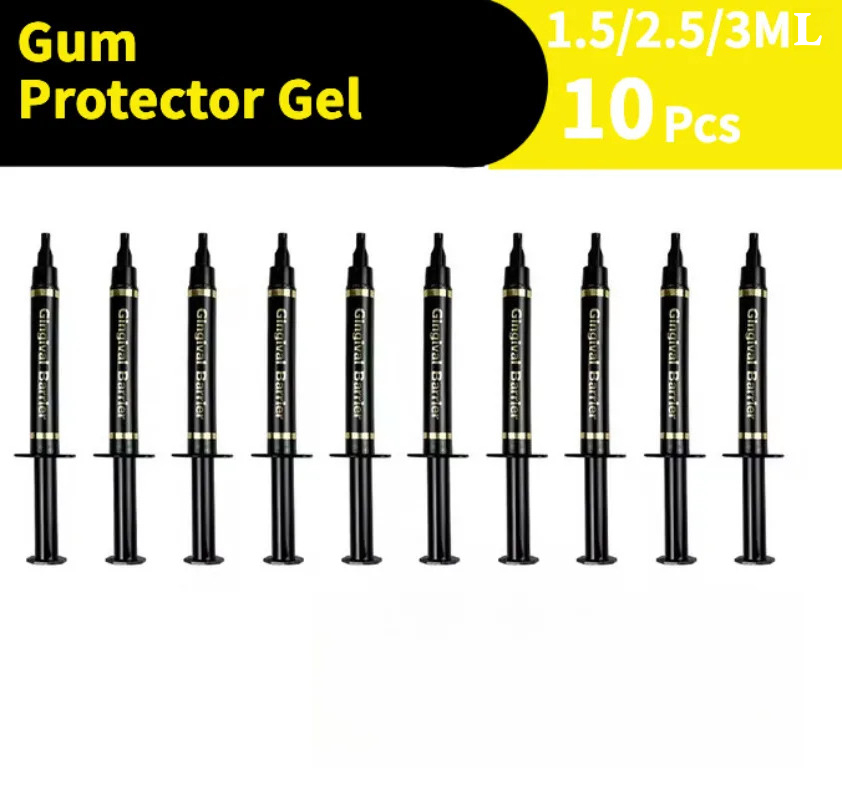 10Pcs Dentistry Gum Protective - Teeth Whitening Shade Guide ulasan dan harga