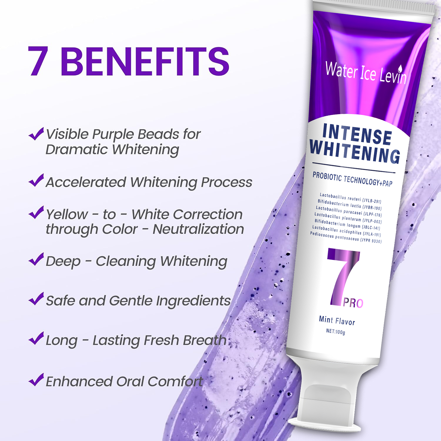Probiotic Whitening Toothpaste - Teeth Whitening Foam ulasan dan harga