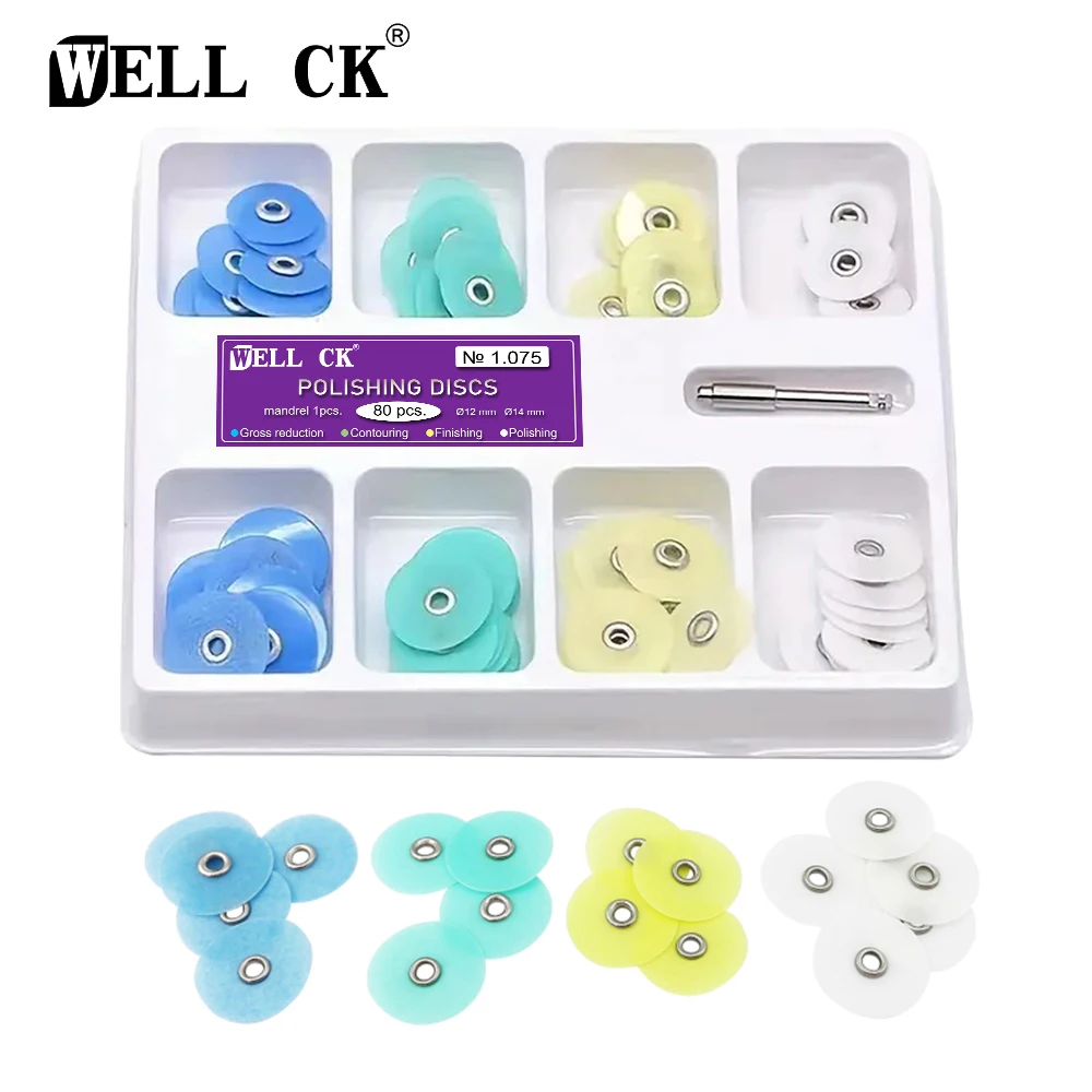 WELLCK Dental Polishing Discs  - Whitening Teeth Dentist ulasan dan harga