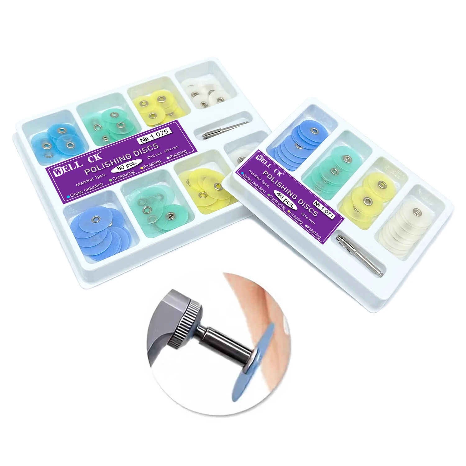 WELLCK Dental Polishing Discs  - Whitening Teeth Dentist ulasan dan harga
