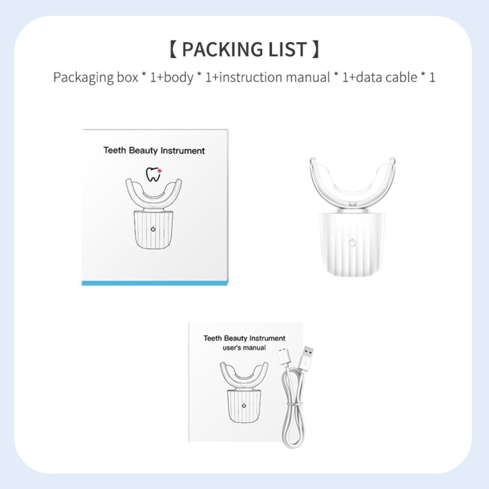 Cold Blue Light Teeth Whitenin - Teeth Whitening Home Kit ulasan dan harga