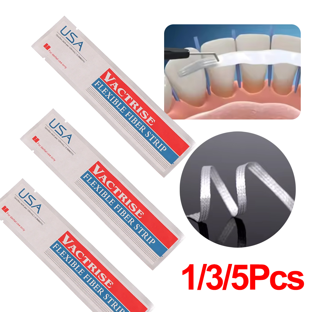 1/3/5pcs Dental Flexible Glass - Teeth Whitening Strips Lumineux ulasan dan harga