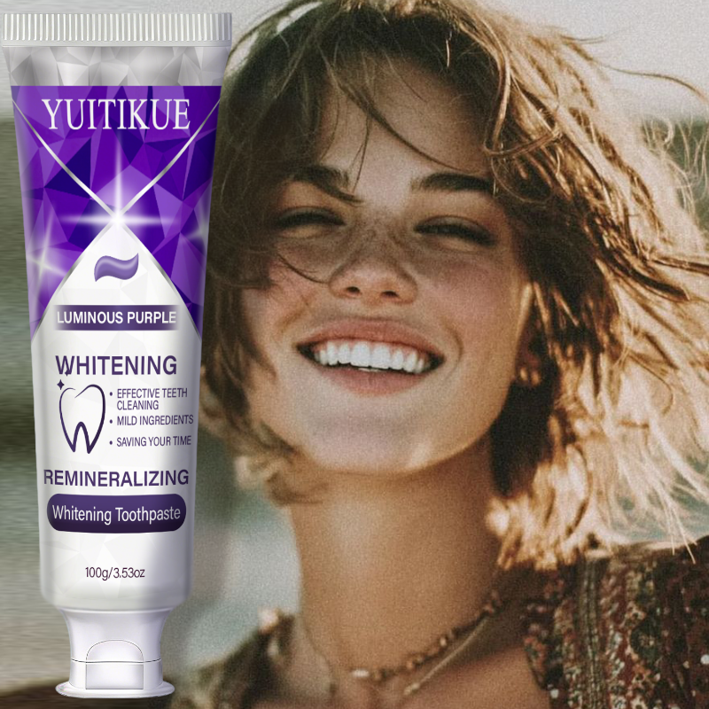 YUITIKUE Luminous Purple White - Teeth Whitening Ingredients ulasan dan harga