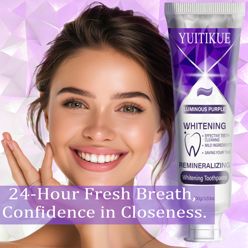 YUITIKUE Luminous Purple White - Teeth Whitening Ingredients ulasan dan harga