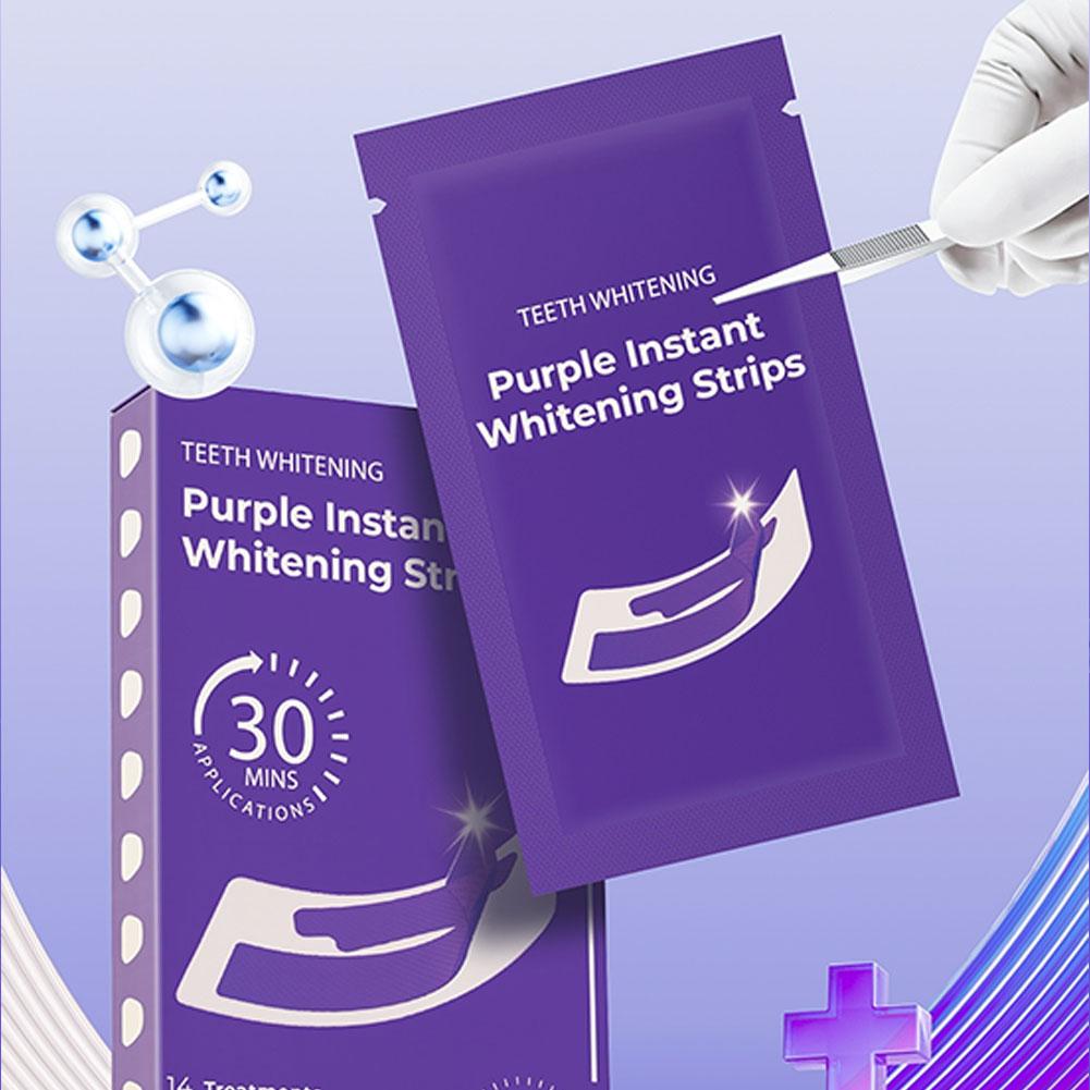 V34 Teeth Whitening Strips - E - Teeth Whitening Home Kit ulasan dan harga