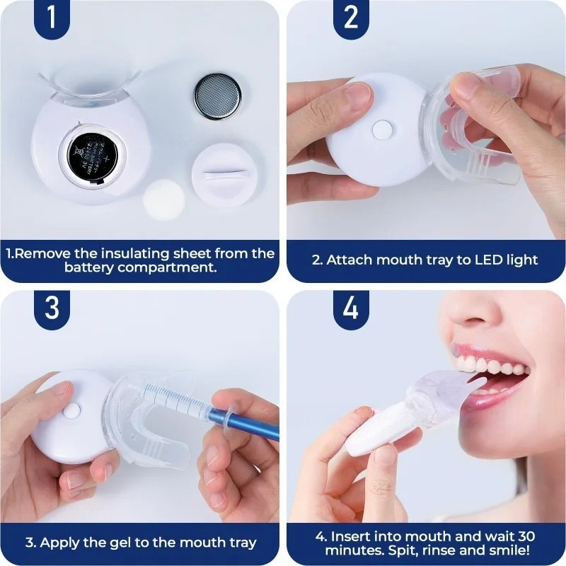 1 Set Clean Oral Cavity Teeth  - Teeth Whitening Home Kit ulasan dan harga
