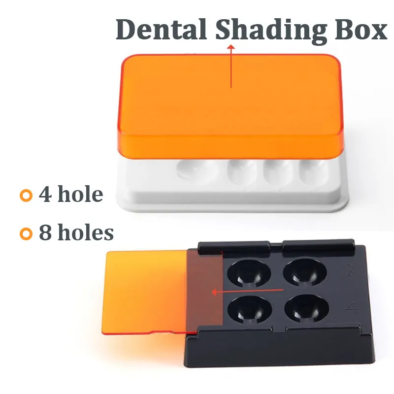 4/8 Slots Dental Resin Shade L - Teeth Whitening Shade Guide ulasan dan harga