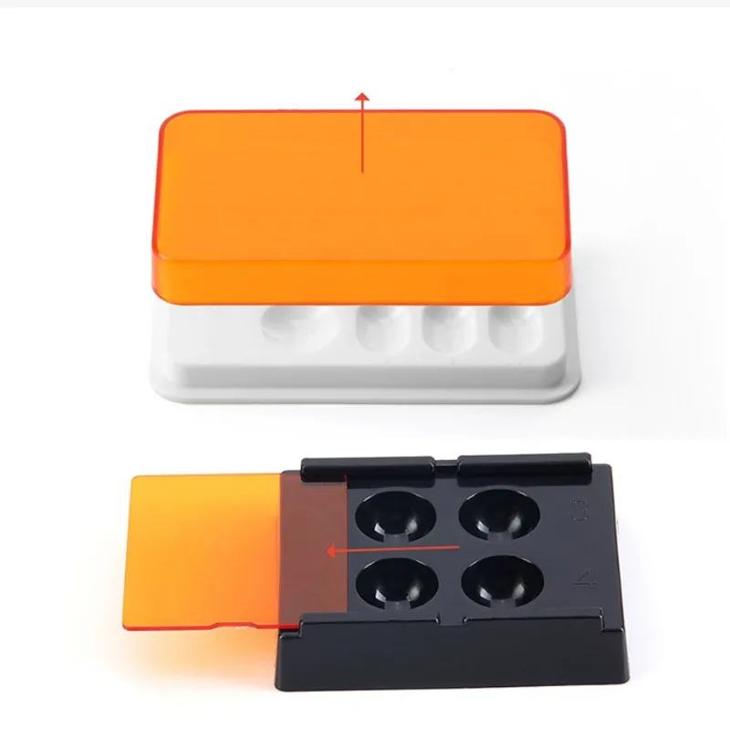 4/8 Slots Dental Resin Shade L - Teeth Whitening Shade Guide ulasan dan harga