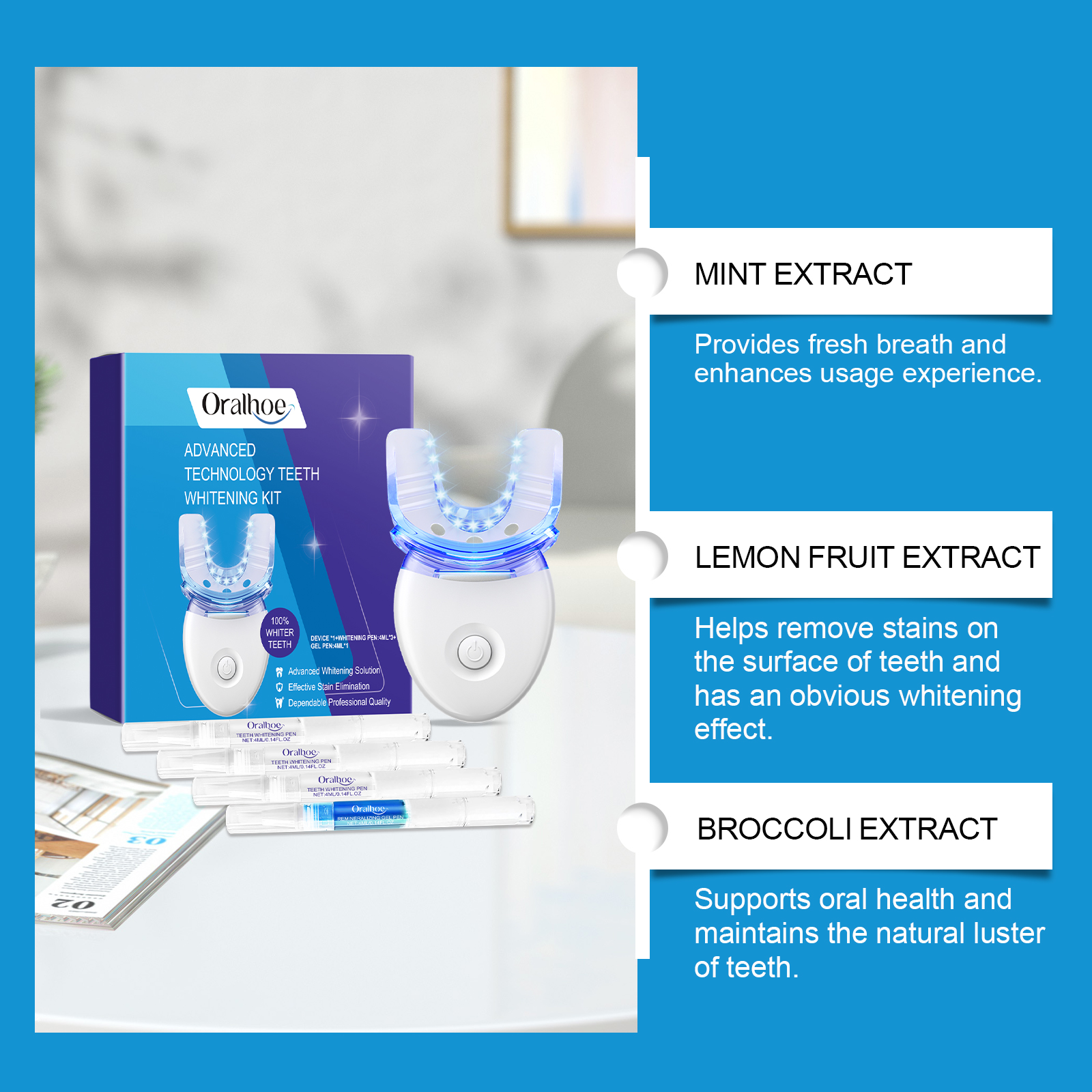 Professional Teeth Whitening L - Teeth Whitening Foam ulasan dan harga