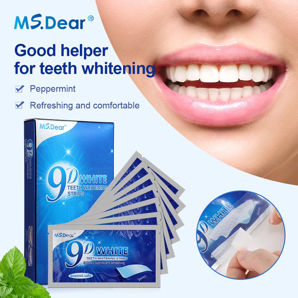 Teeth Whitening Strips Cleansi - Teeth Whitening Foam ulasan dan harga